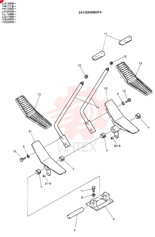 LEVER 24100N3983F4