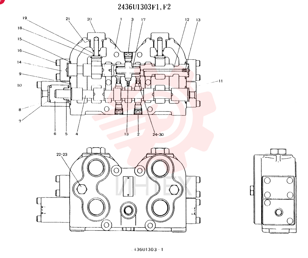 PILOT VALVE 2436U1303F1