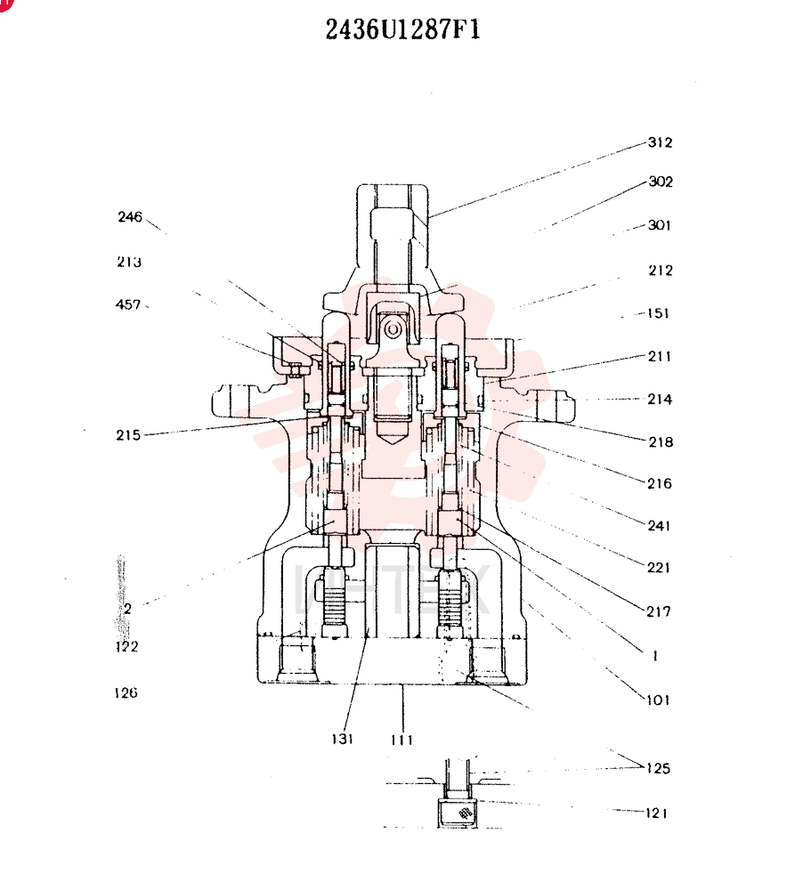 PILOT VALVE 2436U1287F1