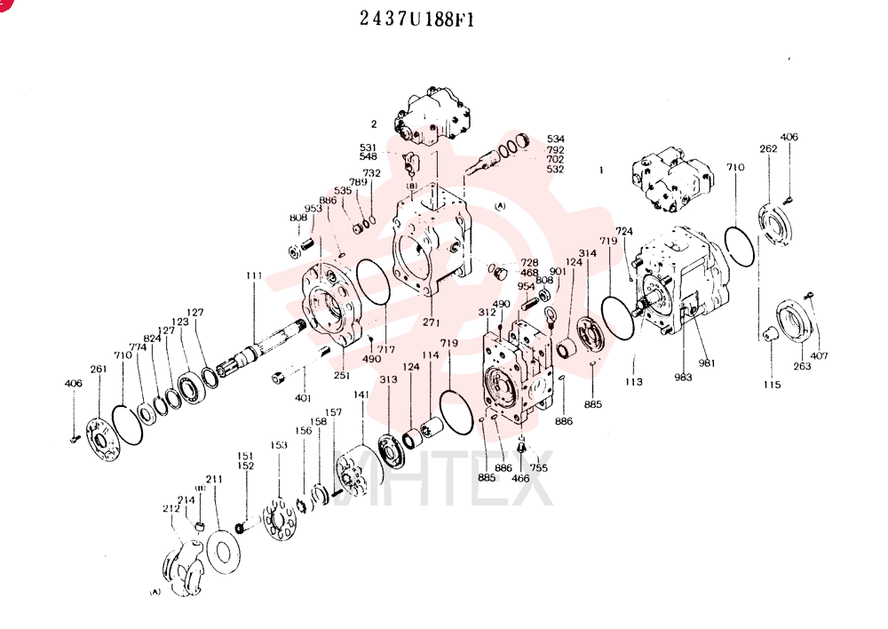 PUMP ASSY 2137U188F1
