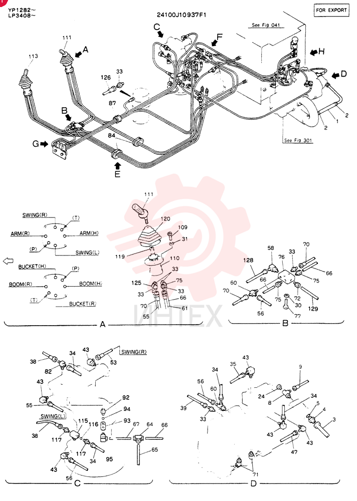 REMOTE-CONTROL ASSY 24100J10937F1