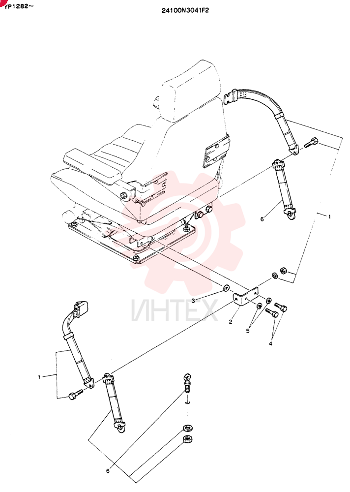 SEAT BELT 24100N3041F2