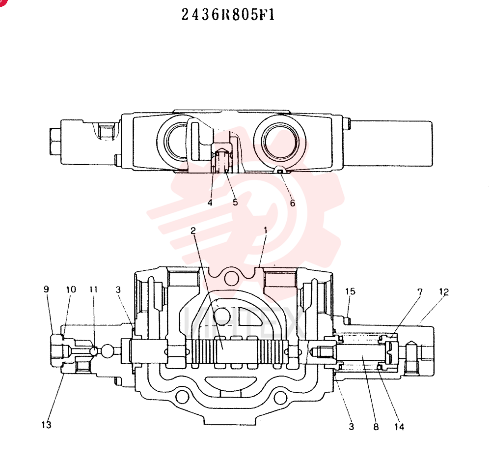 SPOOL ASSY 2436R805F1
