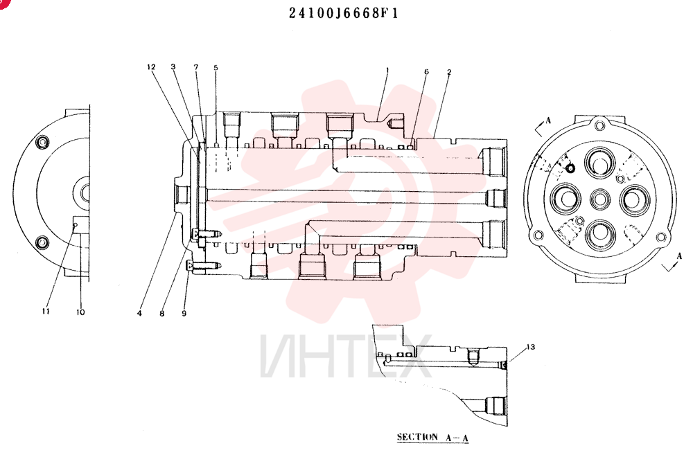 SWING JOINT 24100J6668F1