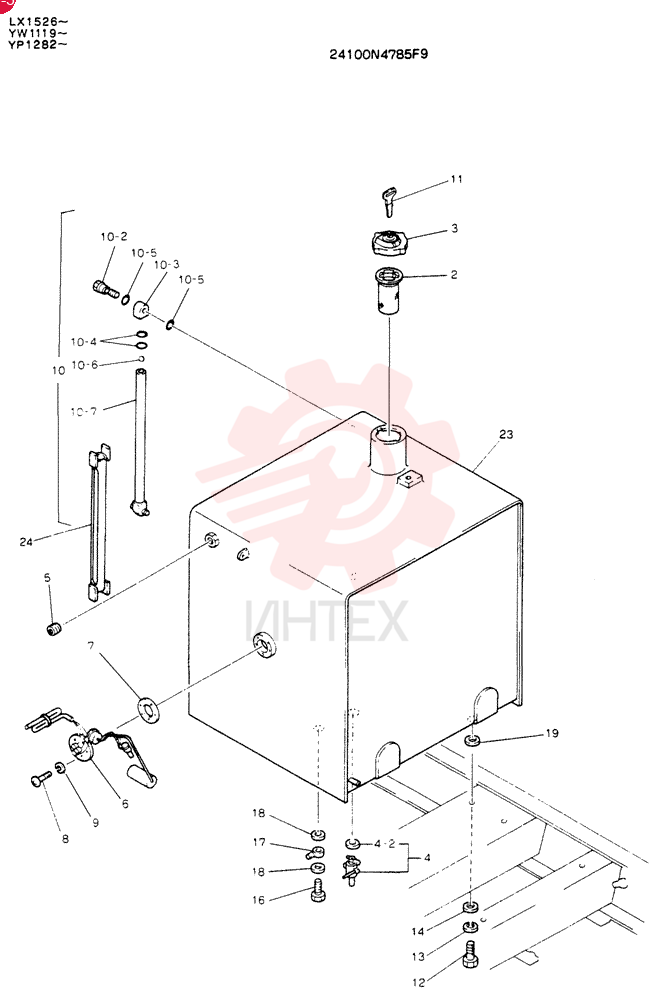 TANK ASSY.FUEL 24100N478SP9