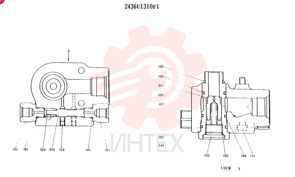 VALVE 2436U1310F1