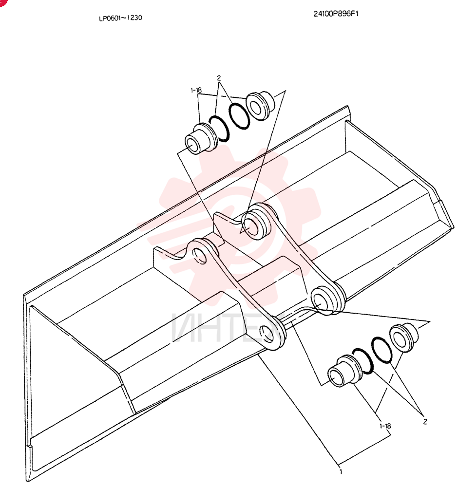 BUCKET ASSY 24100P896F1