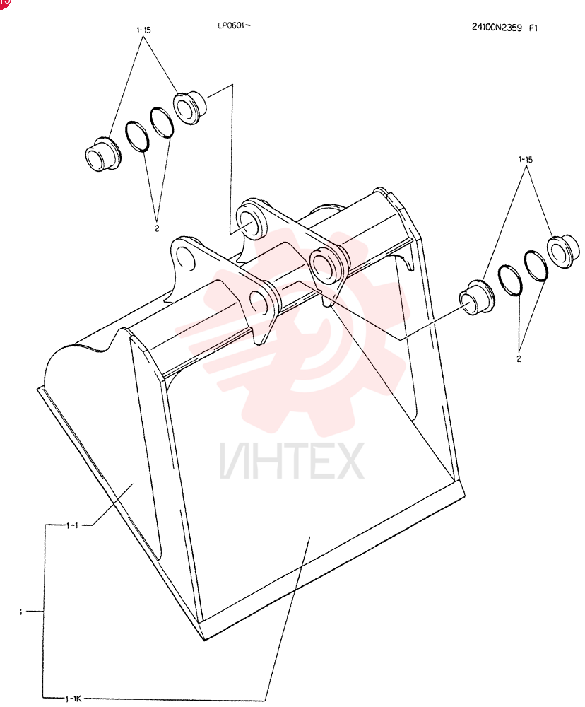 BUCKET ASSY 24100N2359F1