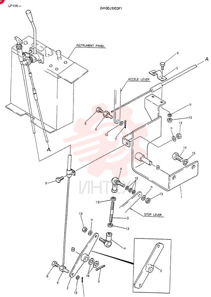 CONTROL ASSY, ENGINE 24100J5103F1