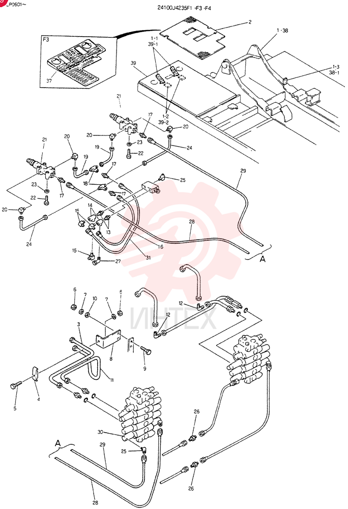 CONTROL ASSY  LP0601 —  to LP1 068 24100J4235F1 (2)