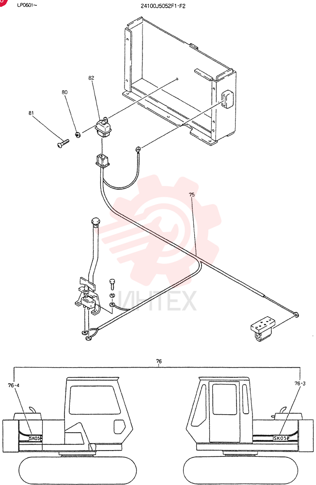 CONTROL ASSY    LPO 60 1- to LP106 8 24100J5052F1 (1)