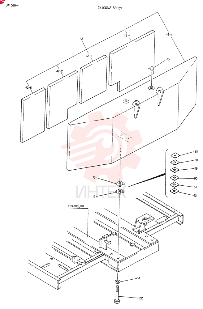 COUNTER-WEIGHT ASSY 24100N2132F27