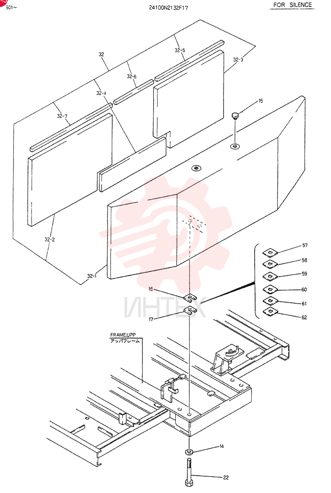 COUNTER-WEIGHT 24100NZ132F17