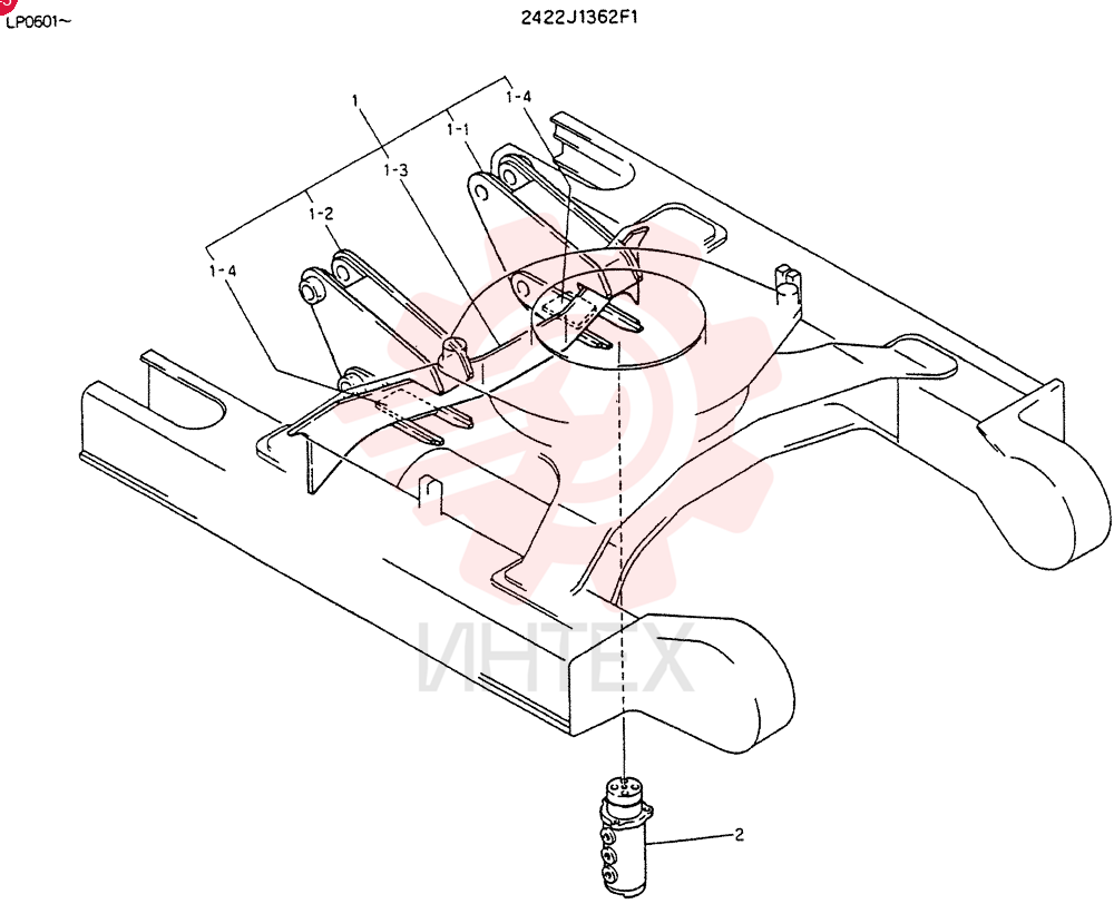 FRAME,LOW 2422J1362F1