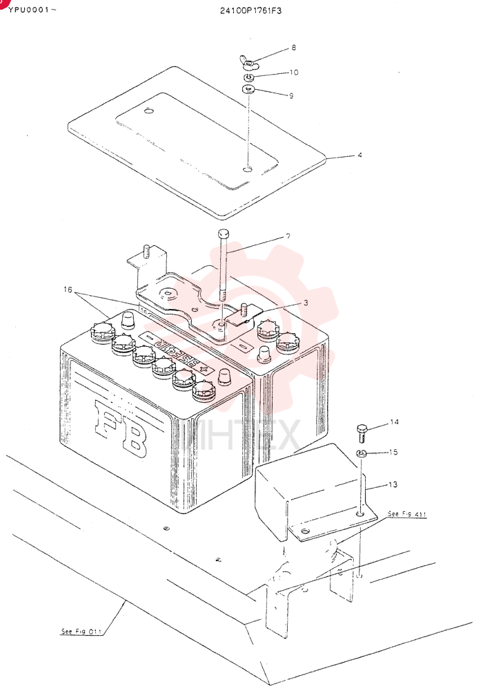 BATTERY ASSY 24100P1761F3