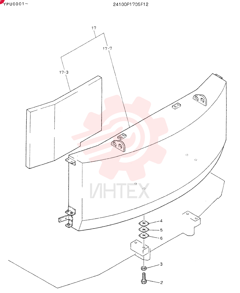 COUNTER-WEIGHT ASSY 24100P1705F12