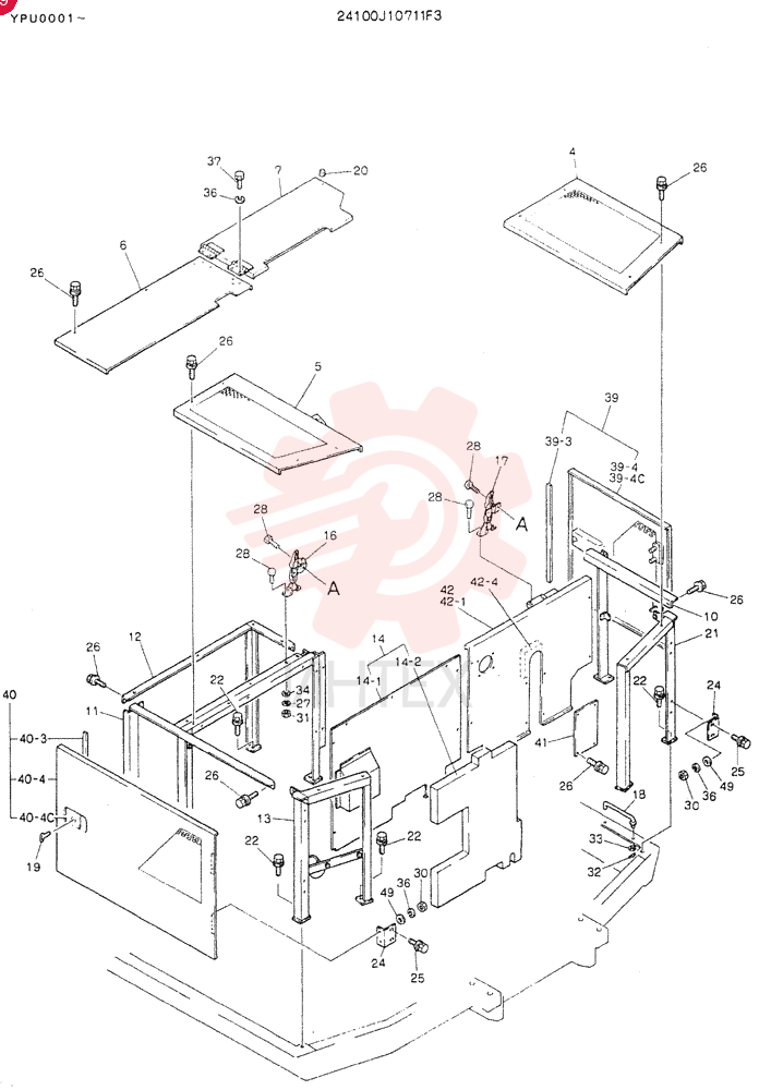 GUARD ASSY 24100J10711F3 (1)