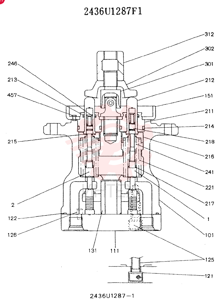 PILOT VALVE 2436U1287F1
