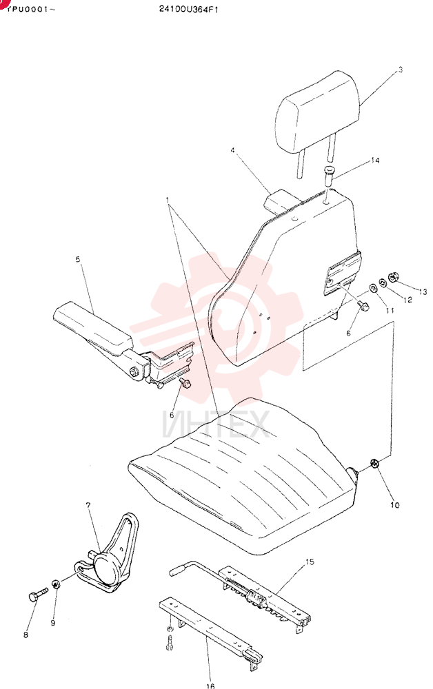 SEAT 24100U364F1
