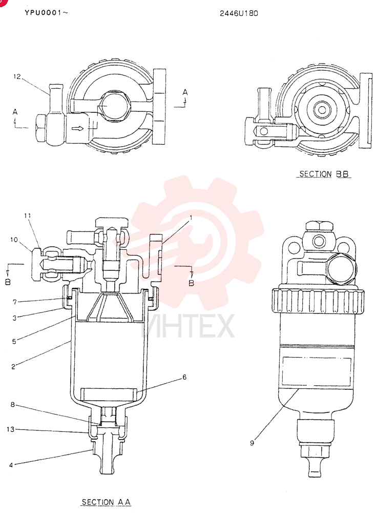 SEPARATOR 2446U180