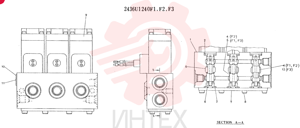 SOLENOID VALVE 2436U1240F1