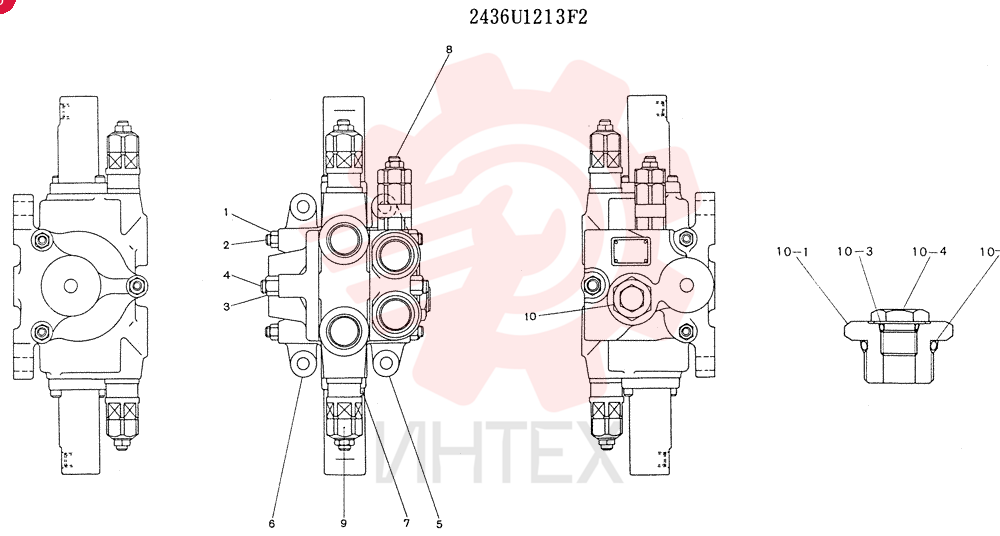 CONTROL VALVE 2436U1213F2