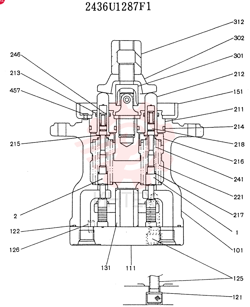 PILOT VALVE 2436U1287F1
