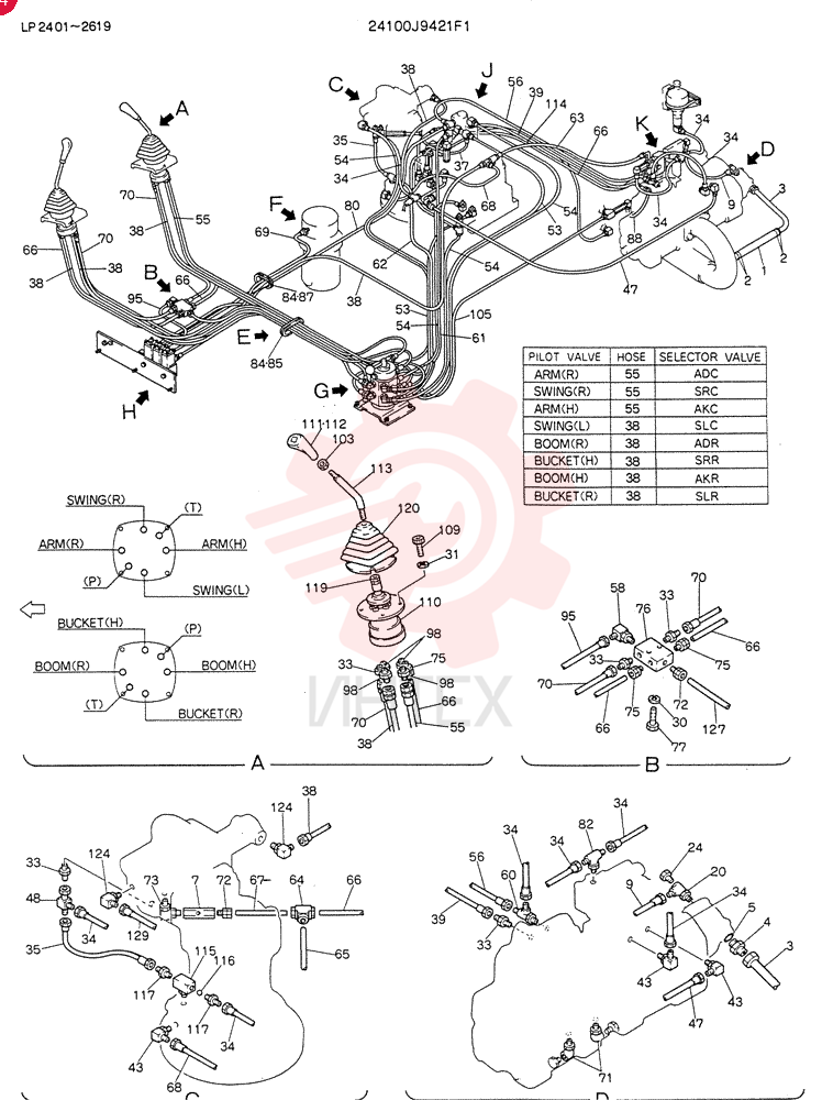 REMOTE-CONTROL ASSY 24100J9421F1 (1)