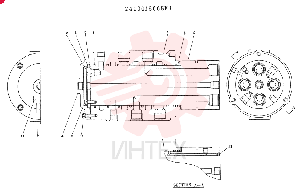 SWING JOINT 24100J6668F1