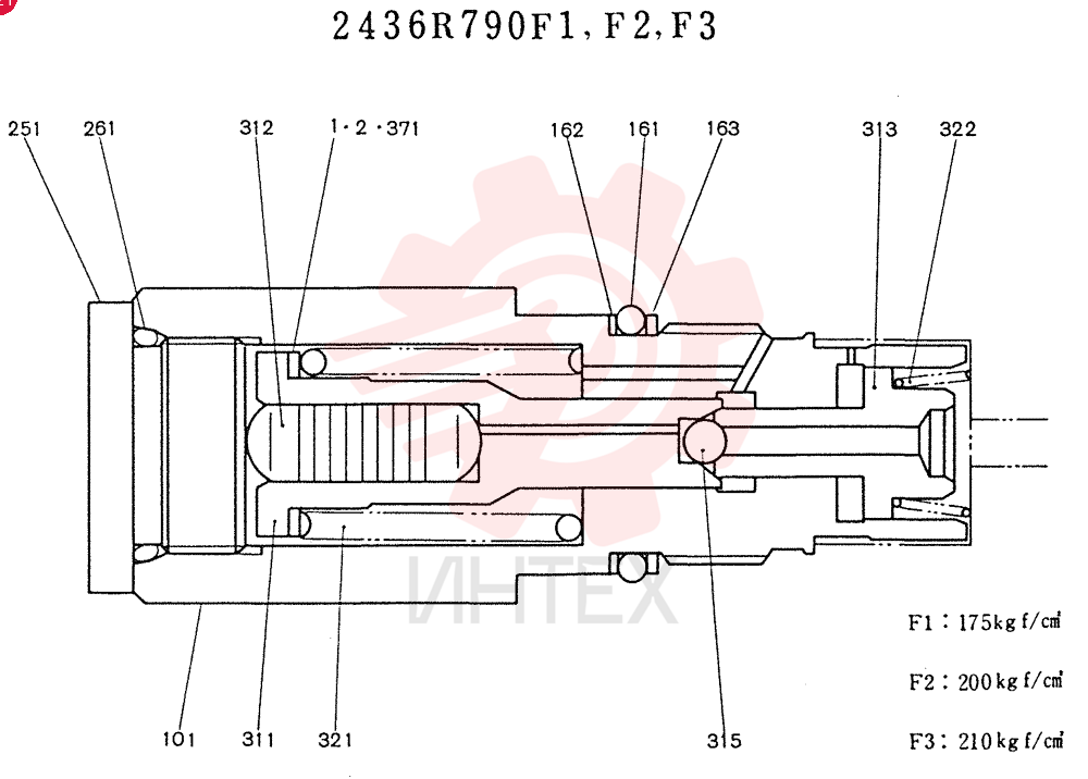 VALVE ASSY 2436R790F1
