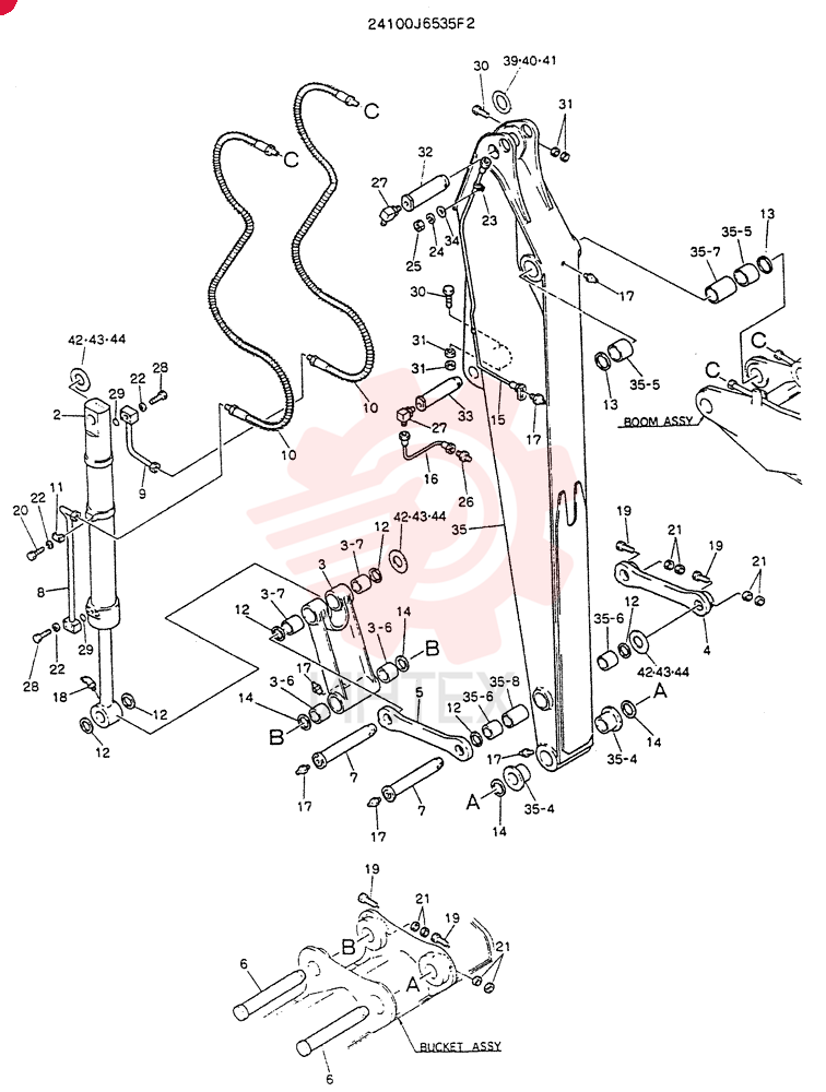 ARM ASSY, 3.0M