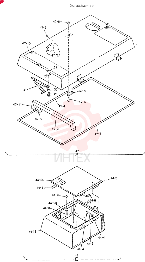 GUARD ASSY 24100J6650F3 (1)