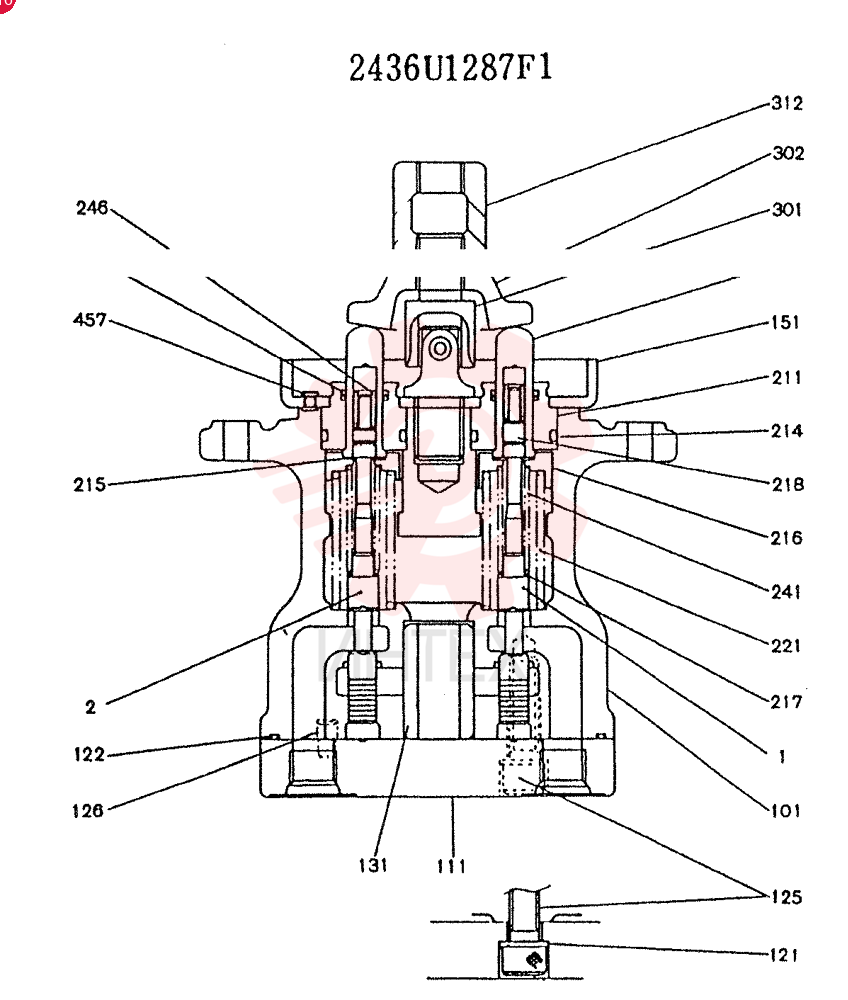 PILOT VALVE 2436U1287F1