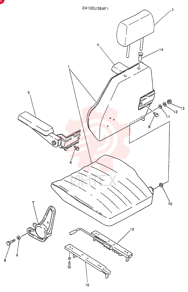 SEAT 24100U364F1