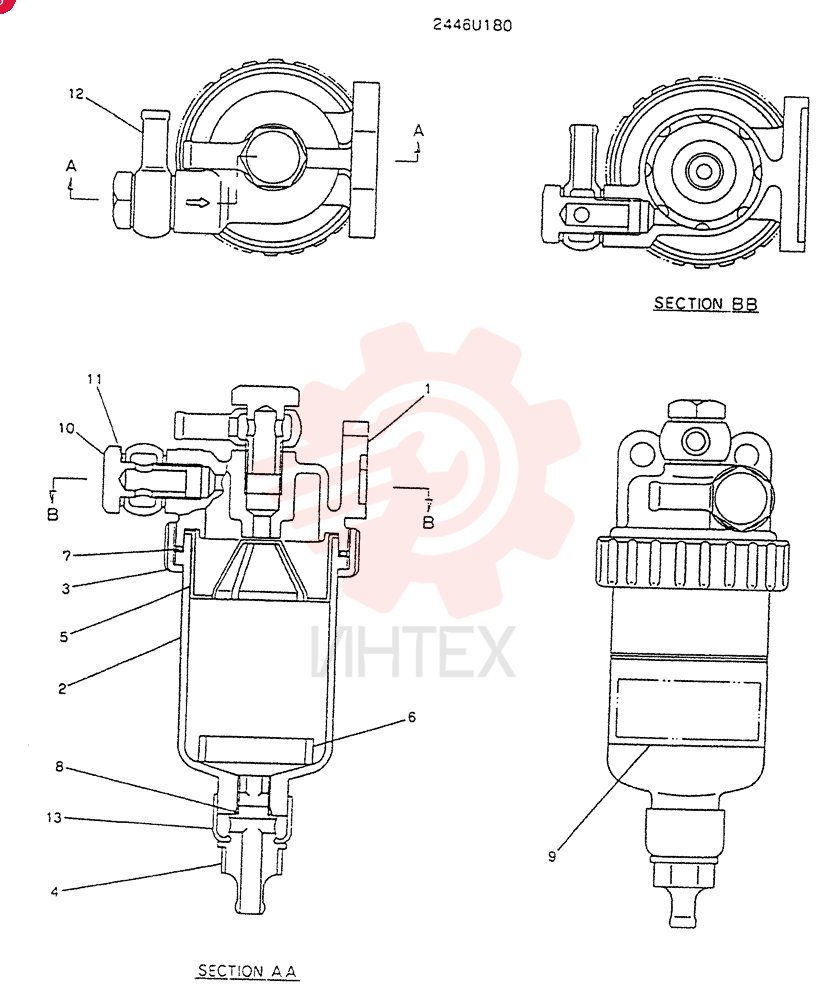 SEPARATOR 2446U180