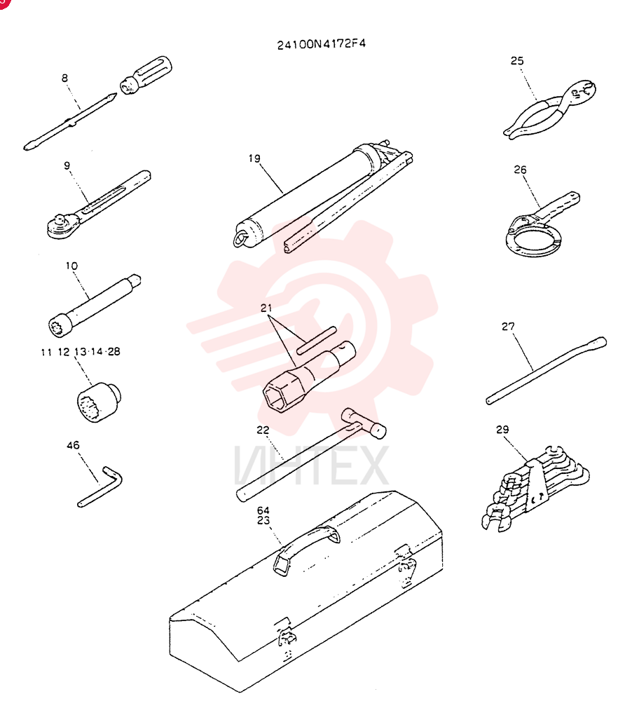 SPECIAL TOOL 24100N4172F4