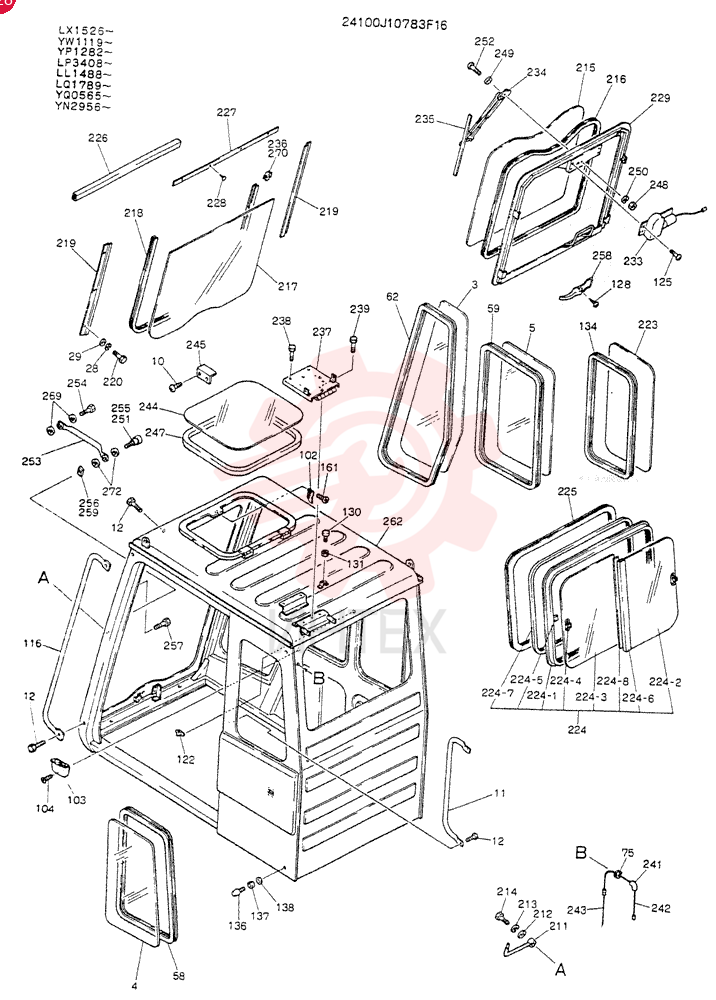 CAB 24100J10783F16