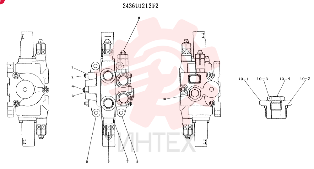 CONTROL VALVE 2436U1213F2