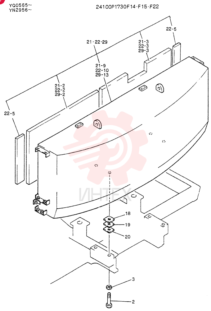 COUNTER-WEIGHT ASSY 24100P1730F14