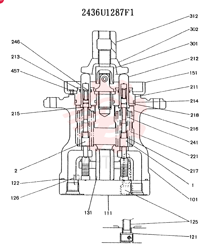 PILOT VALVE 2436U1287F1