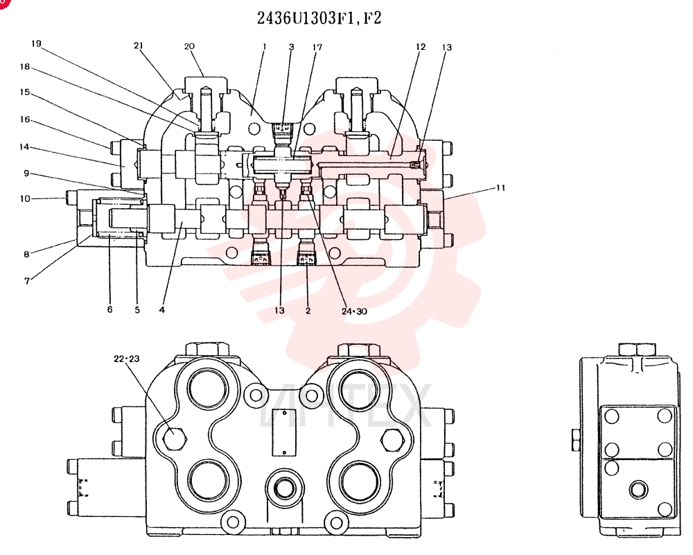 PILOT VALVE 2436U1303F1