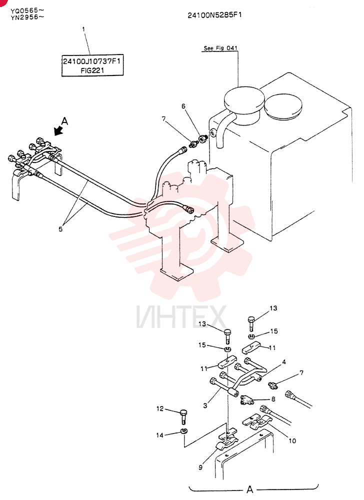 REWORK, HYDR LINES 24100N5285P1