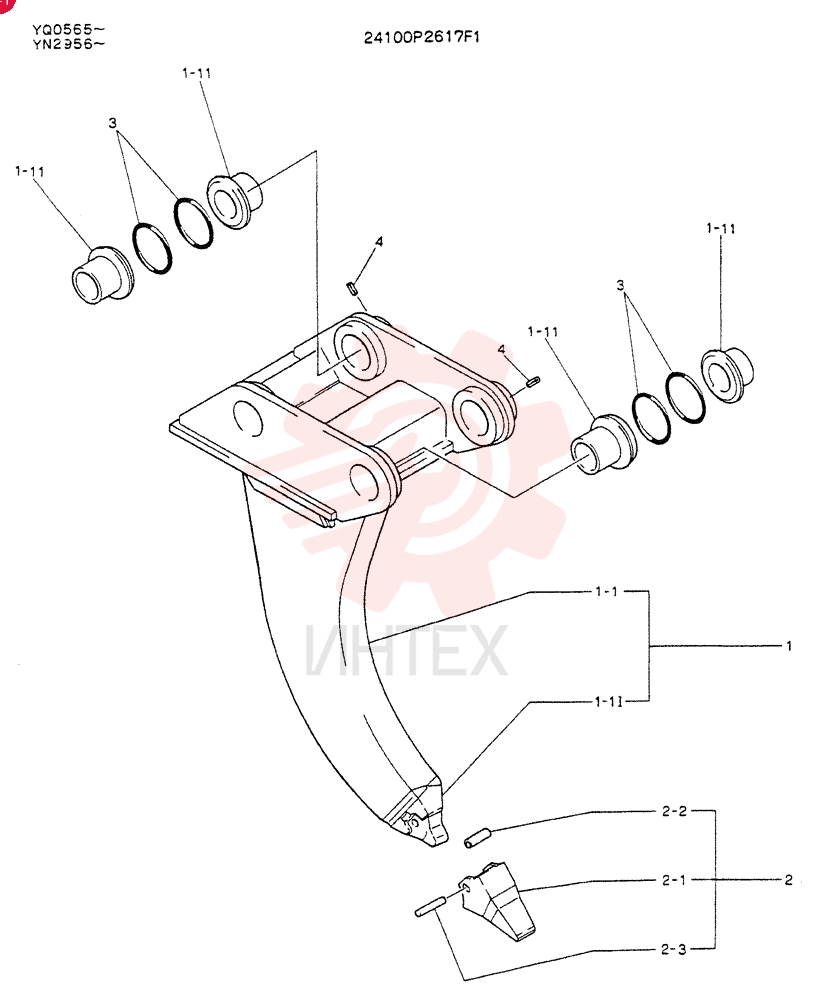 RIPPER ASSY 24100P2617F1
