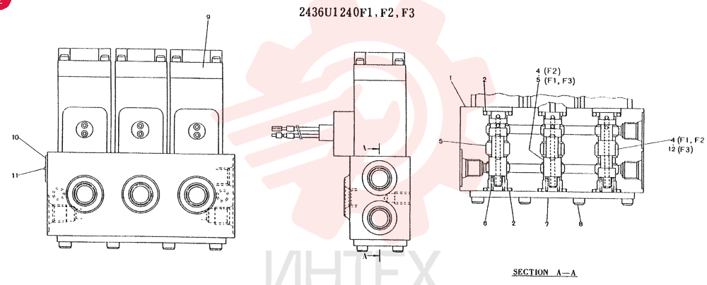 SOLENOID VALVE 2436U1240F1
