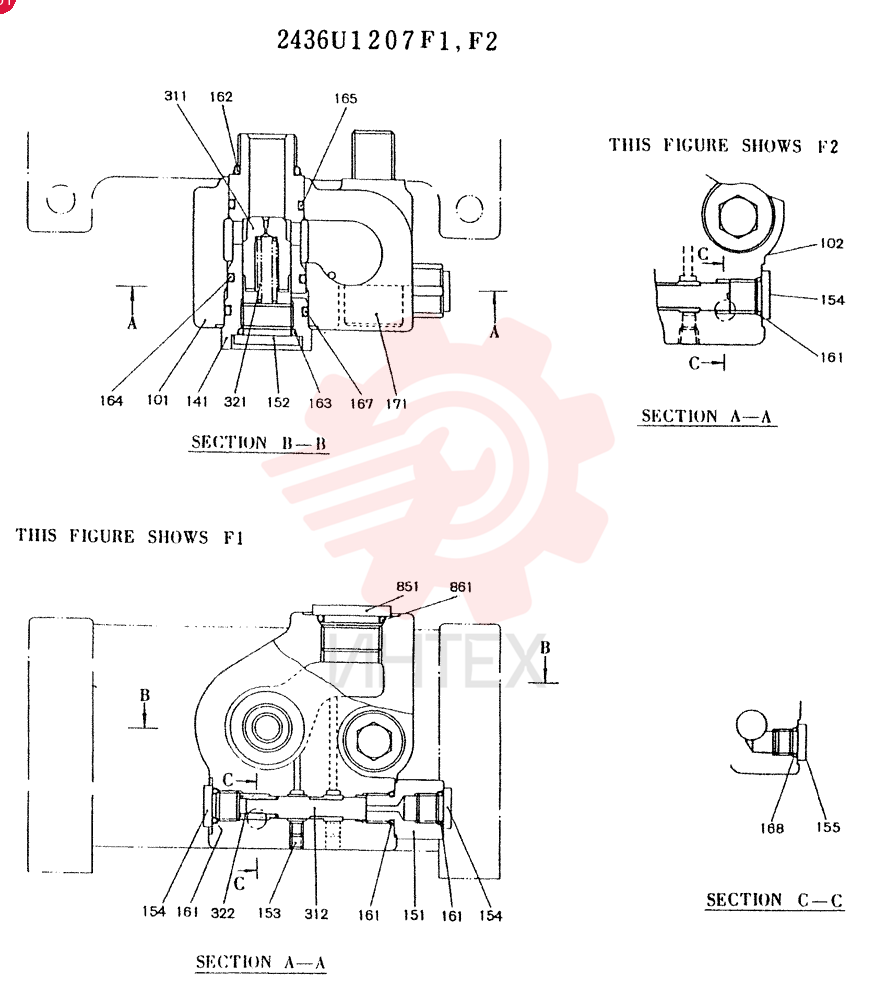 VALVE 2436U1207F1