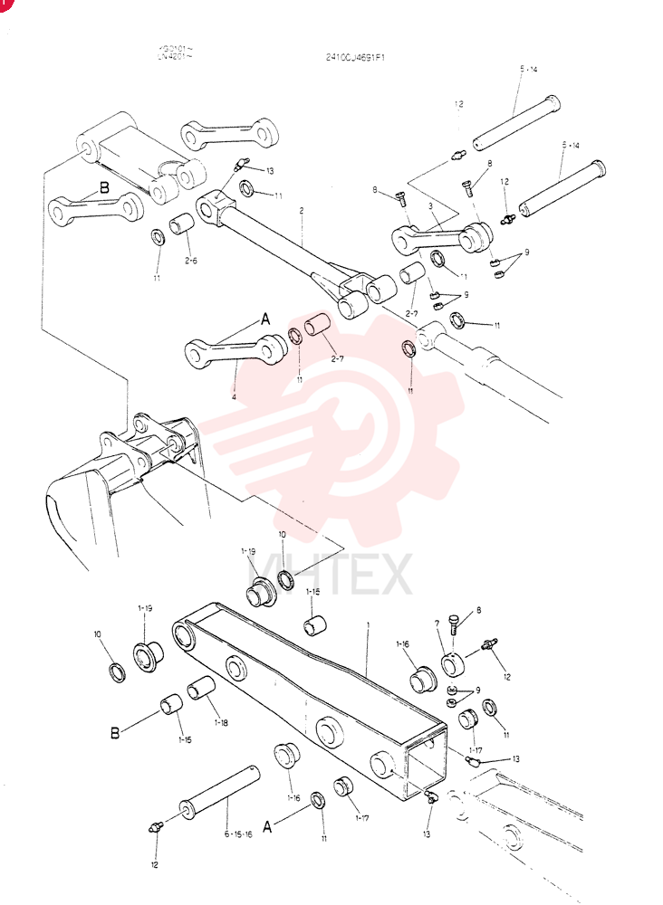 ARM,ASSY EXTENTION 24100J6697F1