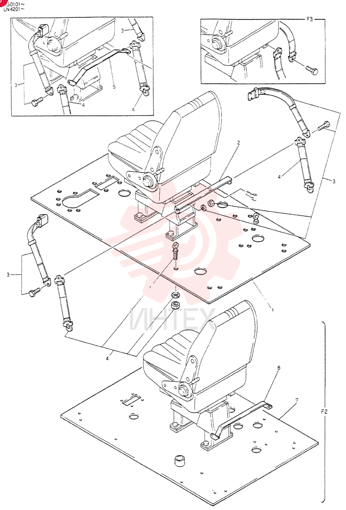 BELT, Serial Range: YG0101-YG0196