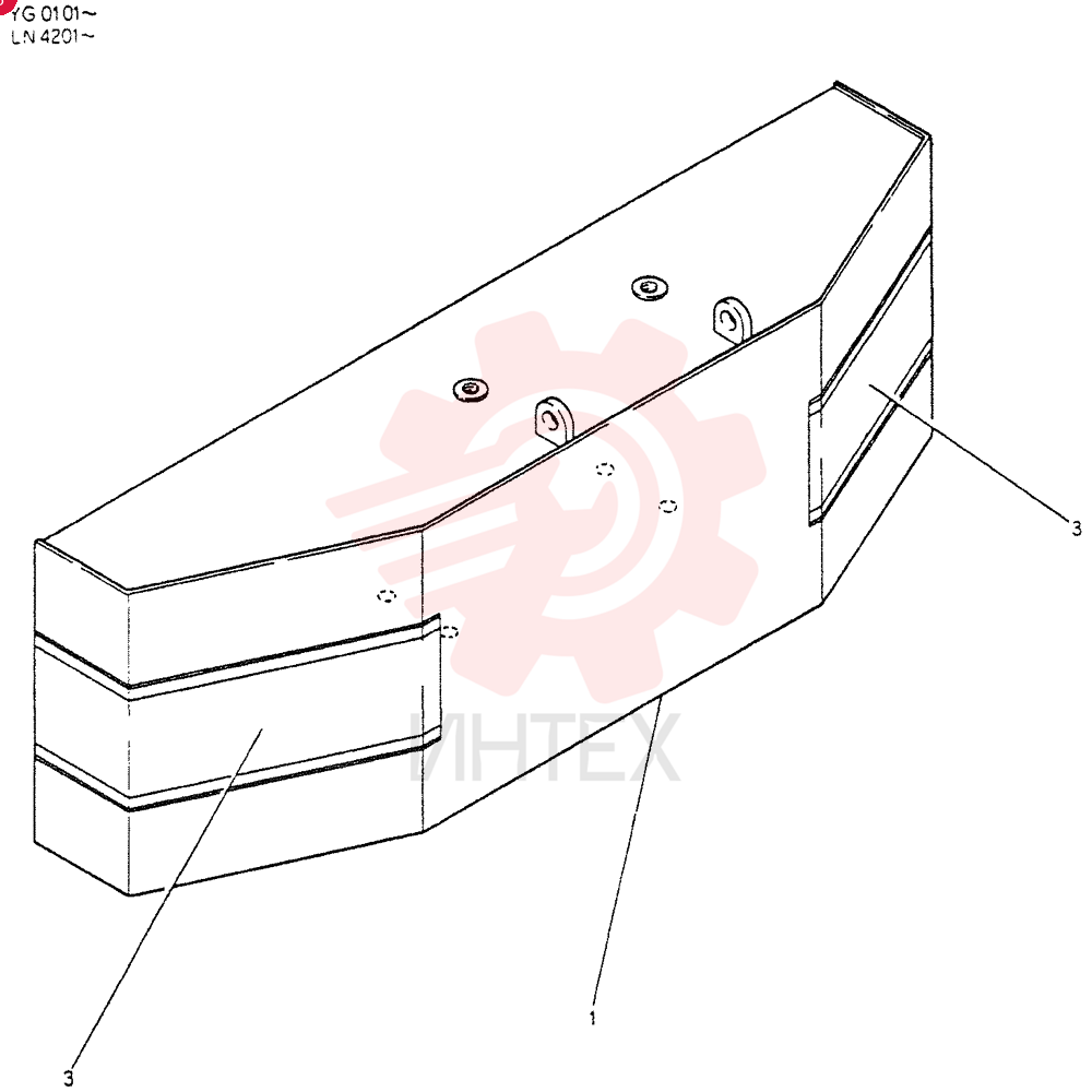 COUNTER-WEIGHT 24100T286F1