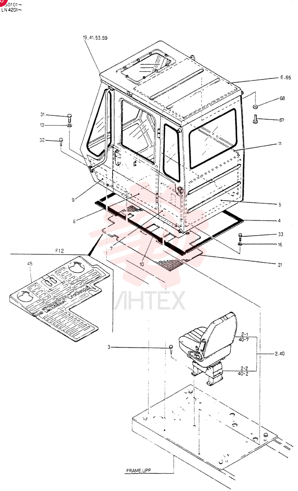 INSTAL CAB 24100J3166F2