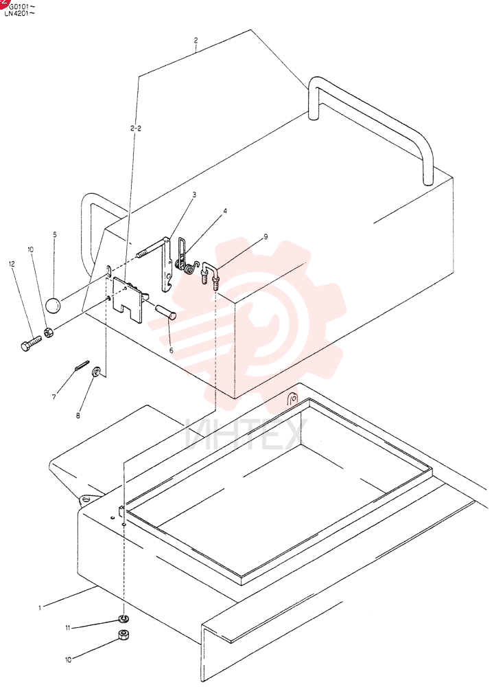 LOCK ASSY 2400P1059F1